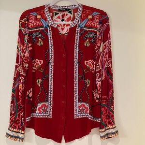 Desigual Flower Artisanal Blouse